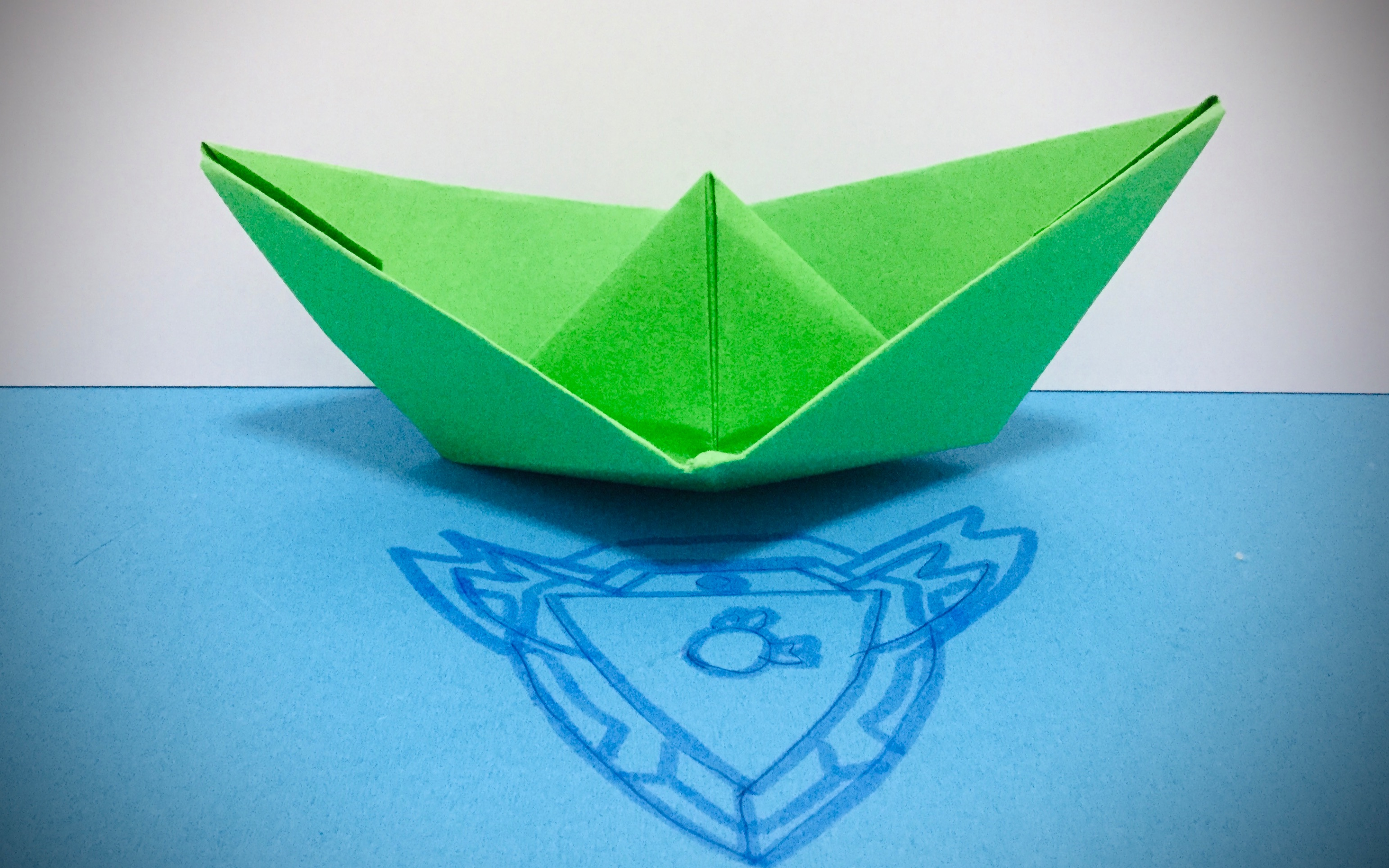 4岁宝宝简单又好做的折纸方法 小船怎么叠详细教程╭★肉丁网