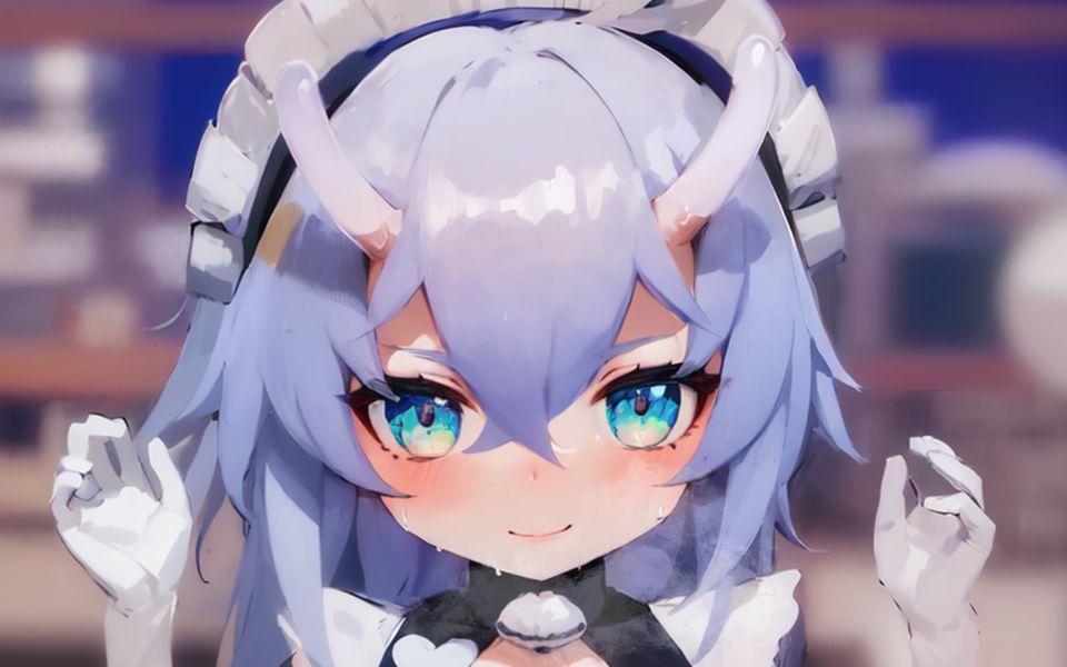 [AI Animation] Maid Shirou Shake ❤️