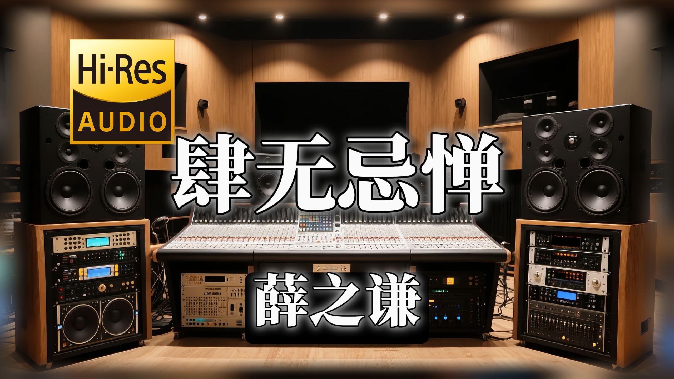 【𝐇𝐢-𝐑𝐞𝐬无损音质】｜《肆无忌惮》- 薛之谦 -‘宁缺勿滥 严加看管’
