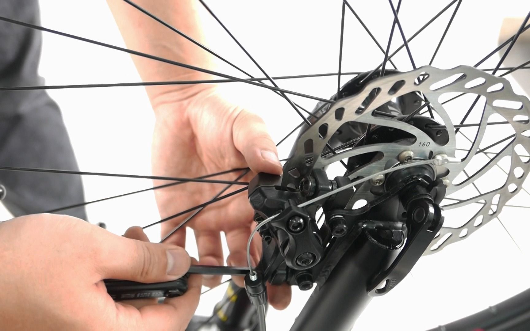 喜德盛机械碟刹调试教程