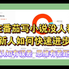 新人在番茄写小说为什么没人看？如何快速进步