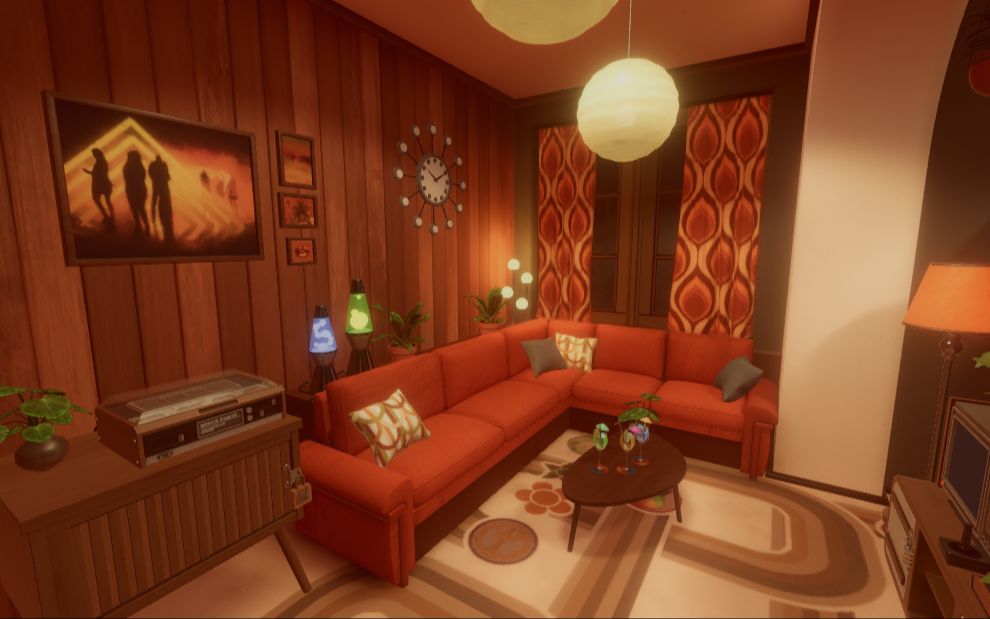 【Escape Simulator/密室逃脱模拟器】70年代的房间 攻略_哔哩哔哩_bilibili