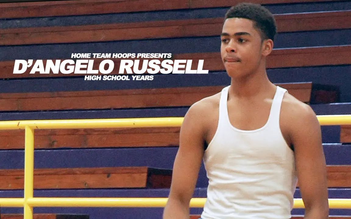 “水拉”德安吉洛拉塞尔 高中时期 比赛D'Angelo Russell  混剪，突破，扣篮，投射......武器库丰富