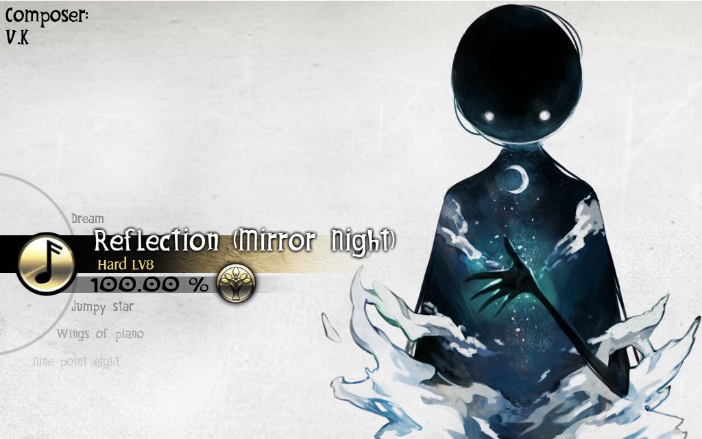 【deemo】镜夜 lv.8 ac 100%