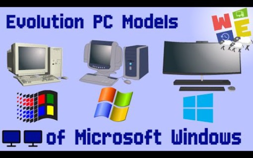 转载历代搭载windows电脑模型演变