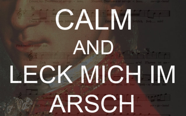 莫扎特 六人合唱作品《品菊》（Leck mich im Arsch）