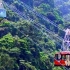 烏來纜車一眺瀑布全景，真是壯觀⋯ #旅行 #台湾