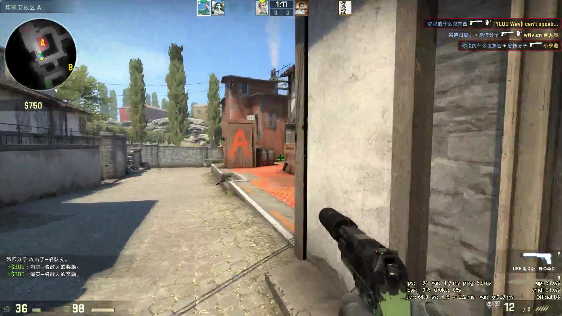 【csgo】翻车小镇,日常开黑