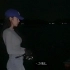 韩国钓鱼妹，夜晚出海钓鱼
