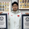 历时15个月备赛打破两项吉尼斯世界纪录🇨🇳30秒内在平衡球上完成最多倒立俯卧撑（男性）20次     1分钟内在平衡球上完成最多倒立俯卧撑（男性）30次