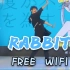 【FREE  WIFI】Rabbit   看看长了几只耳朵？