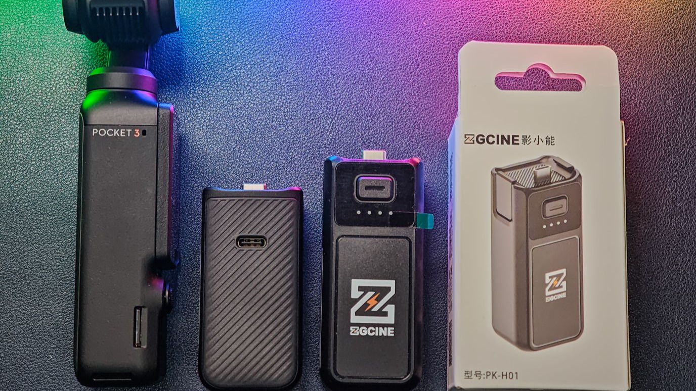 Pocket 4 也能用 支持原装显示协议 7.7V供电 3C 认证 支持 PD 快充 ZGCINE Pocket 3 PK-H01完全指南