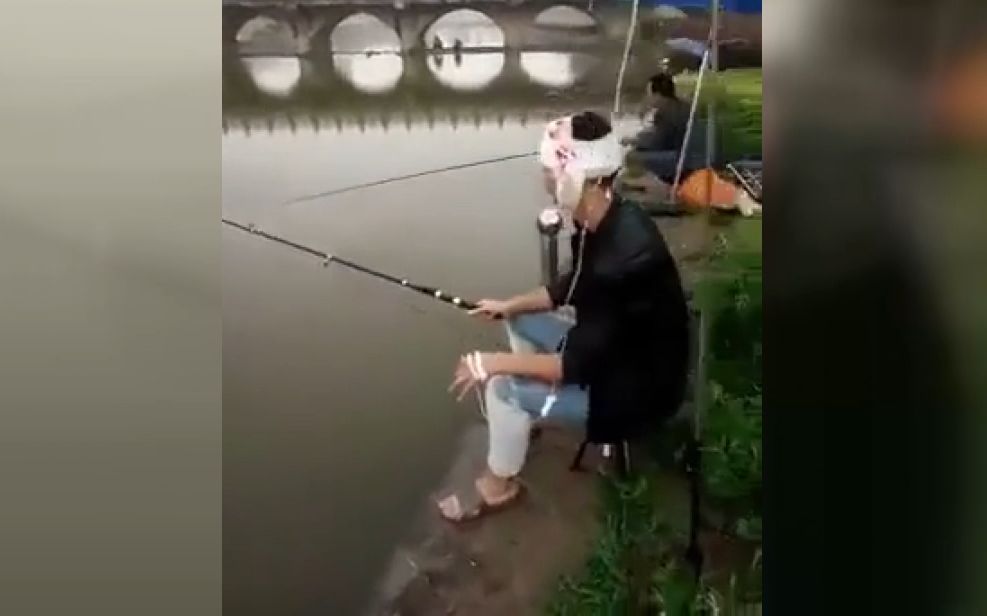 已经走火入魔的钓鱼人,没人能阻止了