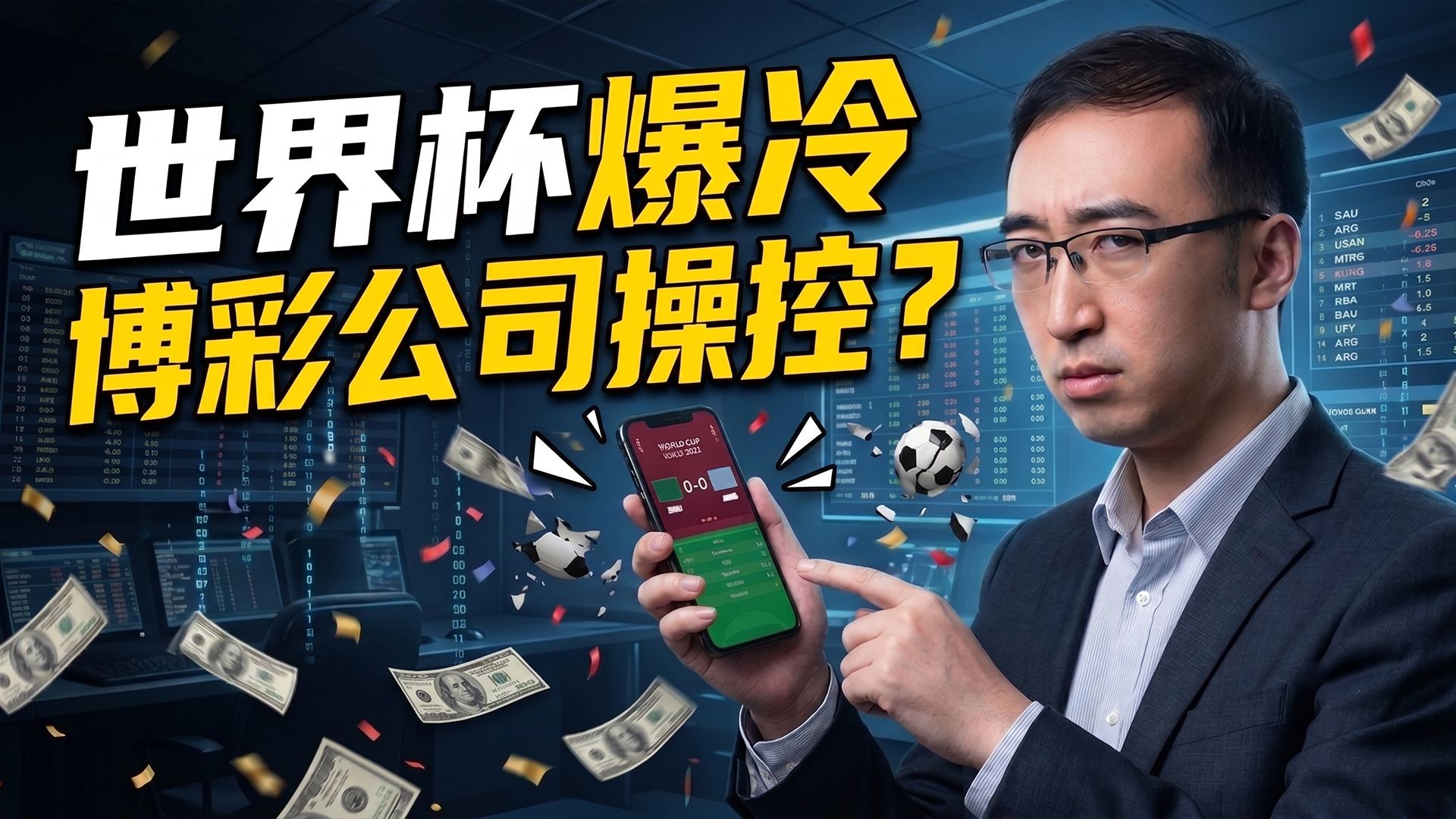 世界杯接连爆冷，真是博彩公司操控踢假球？