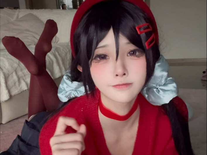 When you come home from a long day at work, at that moment your girlfriend: