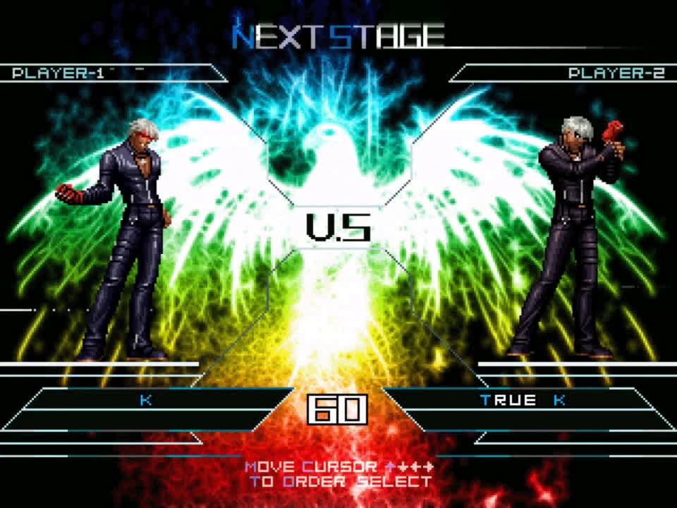 [kof mugen] k xiii vs true k k blood