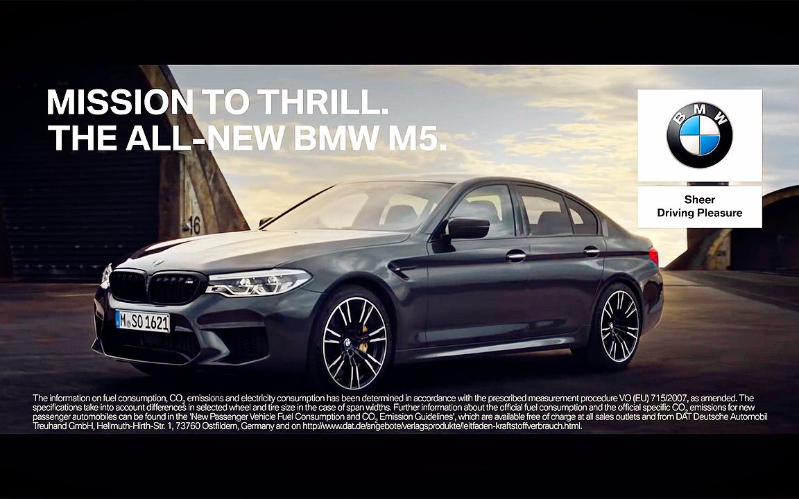 【官方宣传片】《碟中谍6:全面瓦解》汤姆·克鲁斯携手全新宝马bmw m5