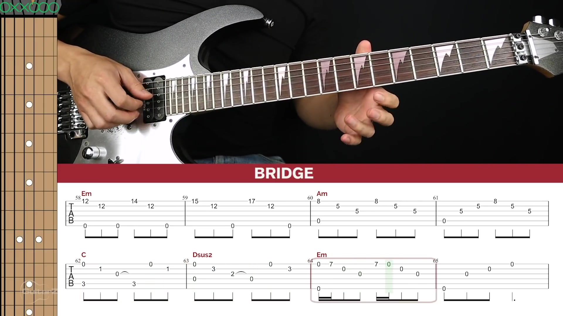 Nothing Else Matters Guitar Cover Metallica |Tabs + Chords|_哔哩哔哩_bilibili
