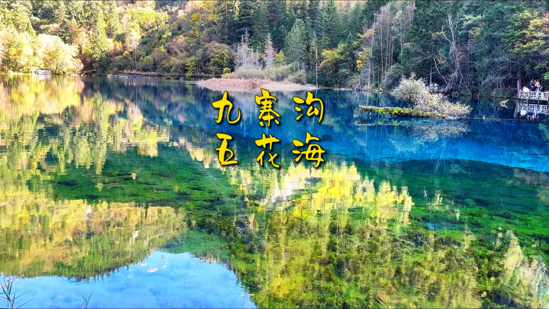 九寨沟五花海