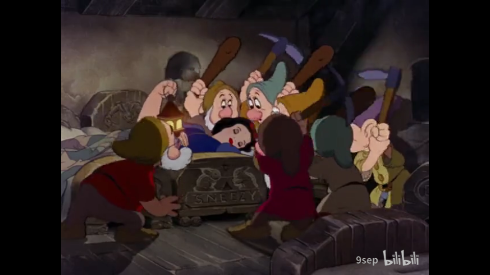 《白雪公主和七个小矮人》7人 中文配音 视频配音素材 消音素材（8）