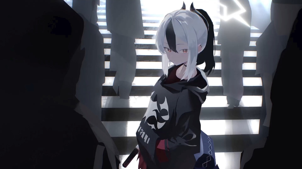 【蔚蓝档案】壁纸分享：佳代子-人流 4K