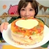 【木下大胃王】裹着可丽饼面皮的水果蛋糕  木下童年梦想 @柚子木字幕组