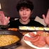 sio小哥吃播韩国家常菜，煎蛋、午餐肉和拉面