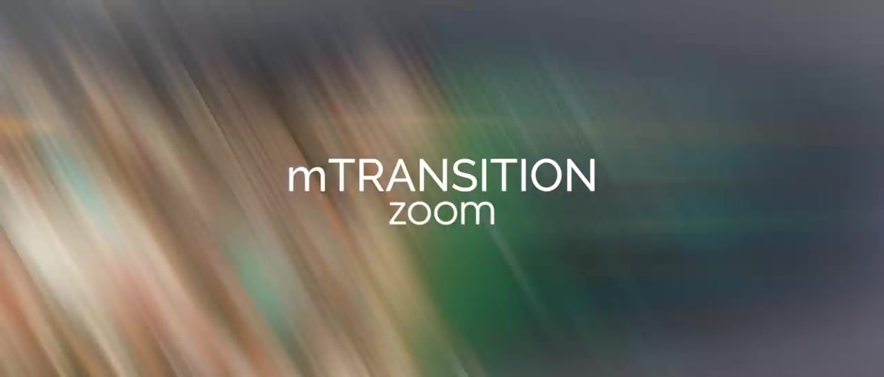 【vlog转场必备】动态模糊冲击转场mtransition zoom插件适用于final
