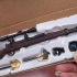【开箱测评】吃鸡装备，玩具枪模型，一套完整的装备，狙击步枪复古设计