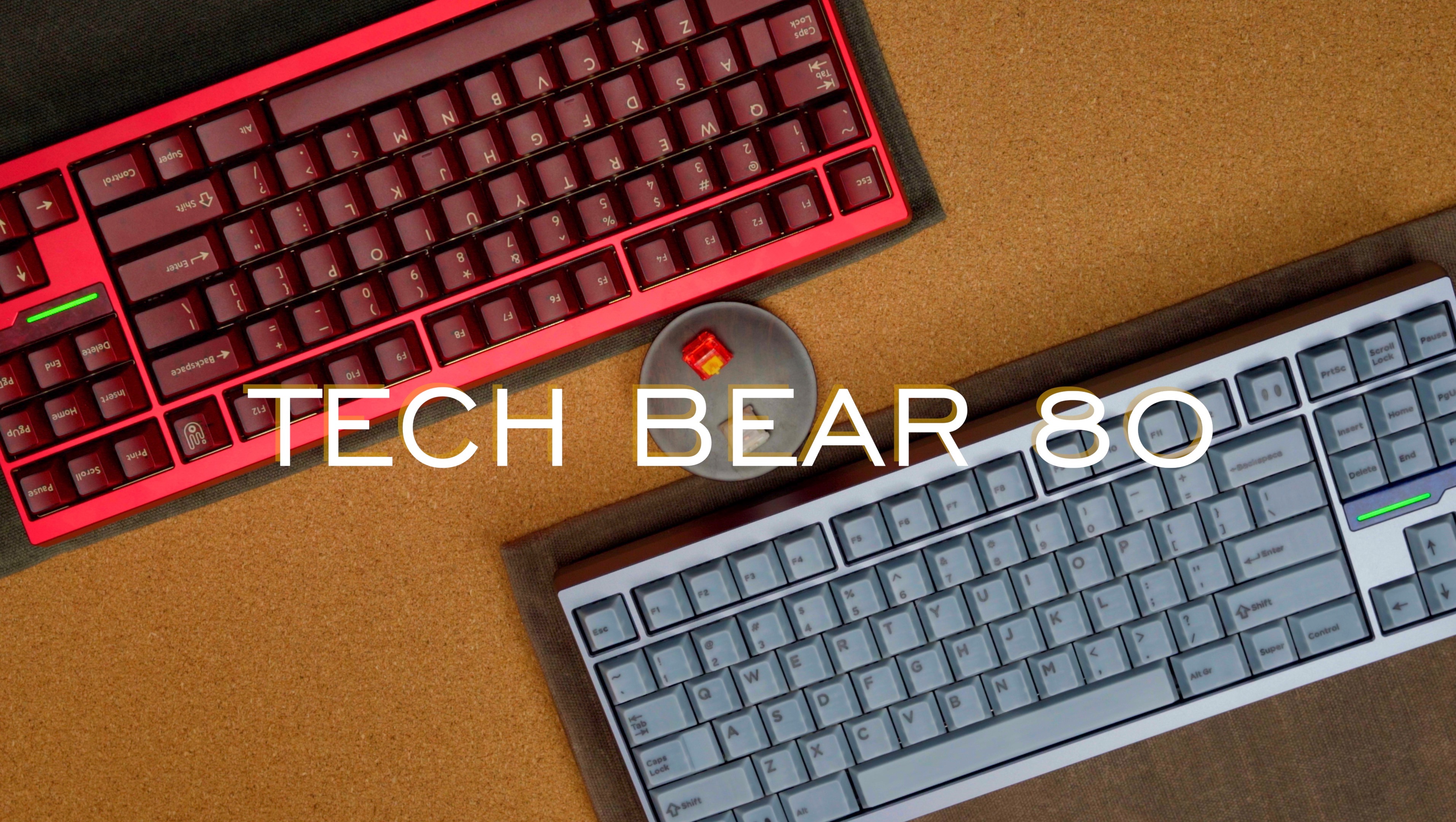 Tech Bear 80_ 红蓝CP