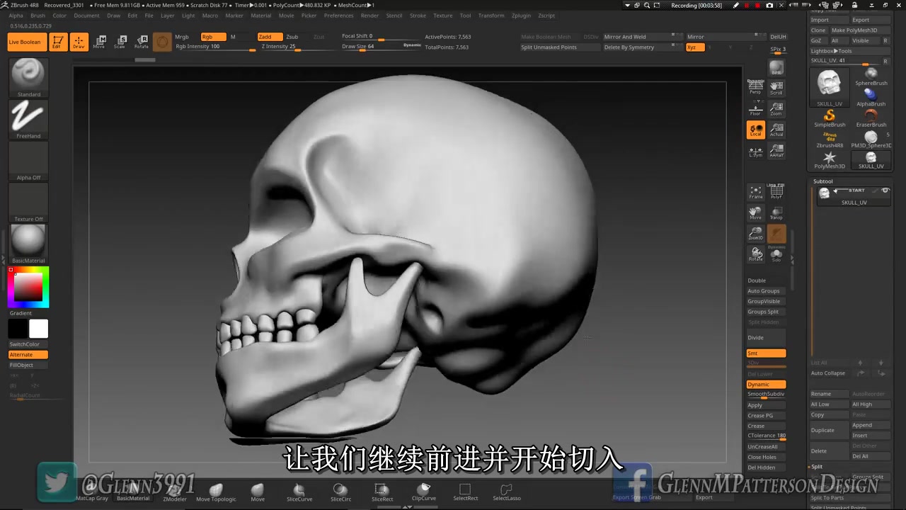 zbrush collapse live boolean
