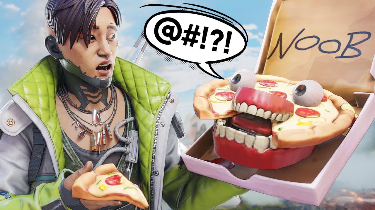 Apex英雄每日搞笑精彩锦集Ep.255 THE MOST *OFFENSIVE* PIZZA EVER!?!?_哔哩哔哩_bilibili