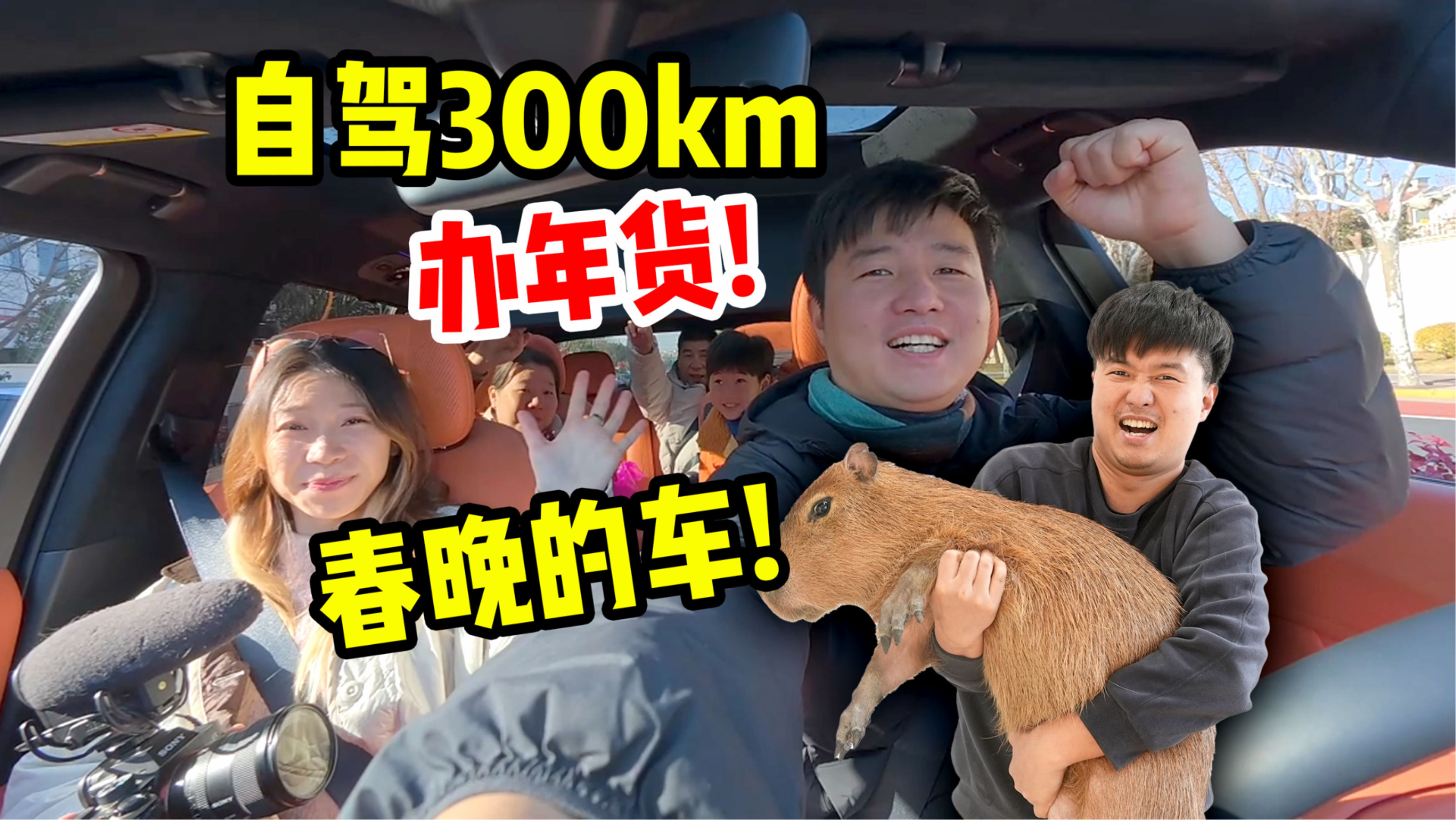 带水豚自驾300km去义乌购物！水豚竟是打折券！