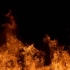 熊熊火焰燃烧背景视频