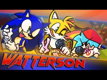 Watterson Kuro Mix But Sonic And Tails Sings It!｜Friday Night Funkin'