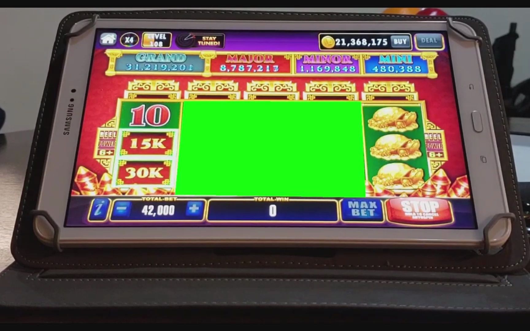 【绿幕素材】老虎机屏幕，中大奖，电子屏幕系列特效素材，无水印，可下载！