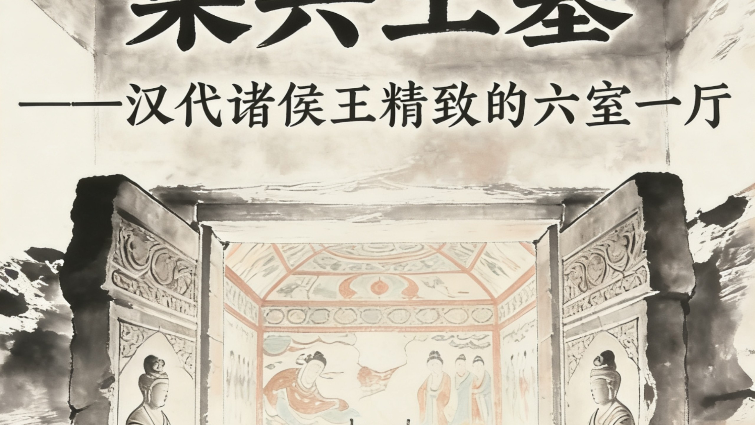 恭喜你又建造了《梁共王墓》 一座383平米的山中豪宅，一位汉代诸侯王精致的六室一厅，虽曾被盗，却留下了比黄金更珍贵的文物国宝#陵墓