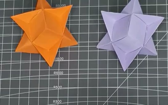 【折纸】旋转六芒星,你爱了吗