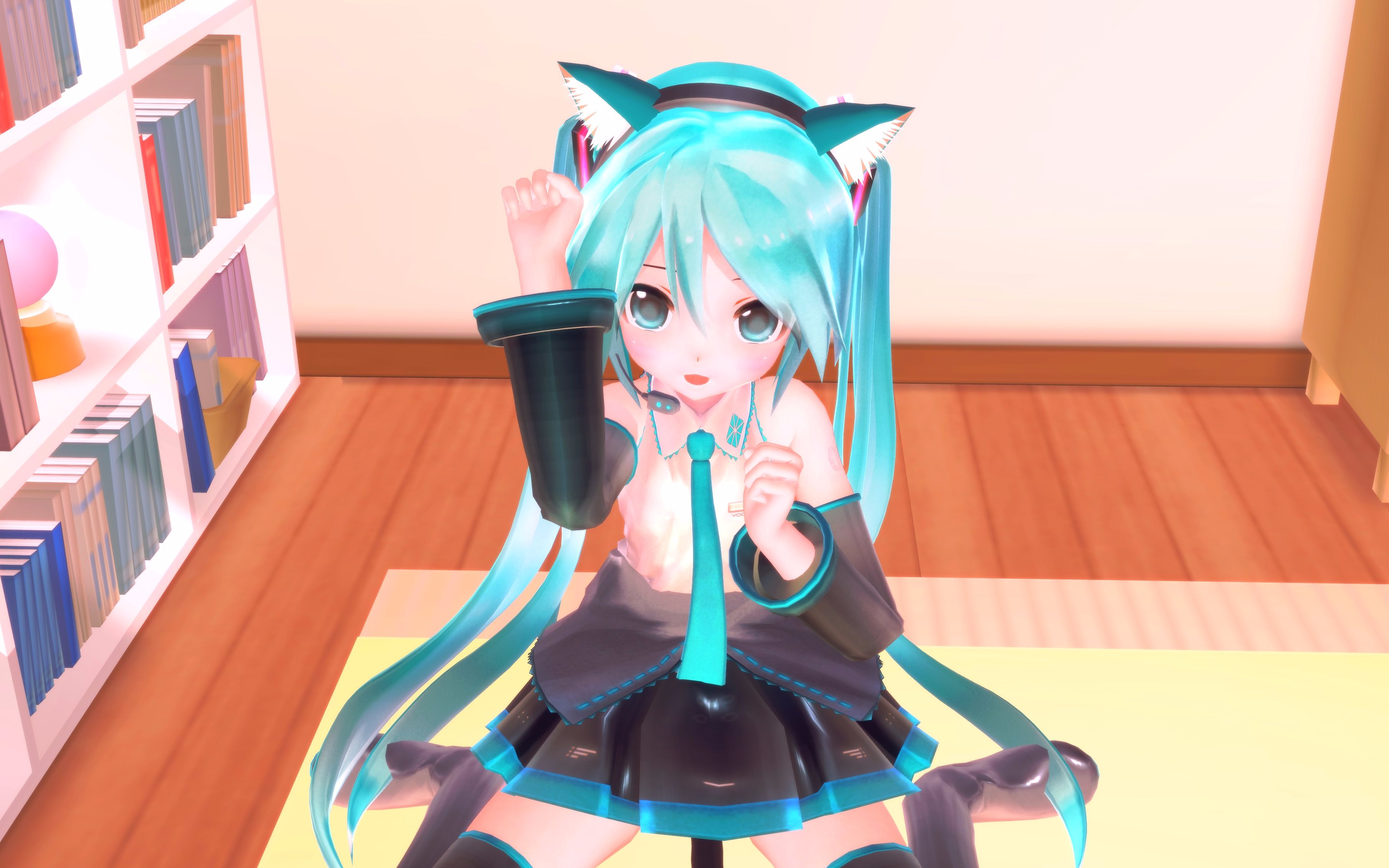 【mmd】猫耳萝莉求收养【10th初音未来诞生祭】_哔哩哔哩_bilibili