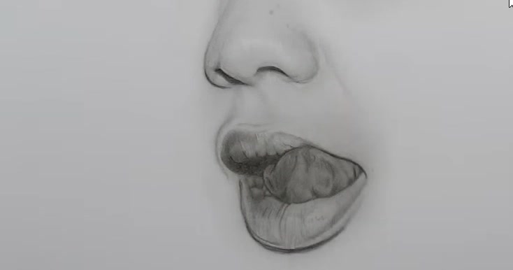 素描入门必备:嘴巴的画法这样你知道吗?