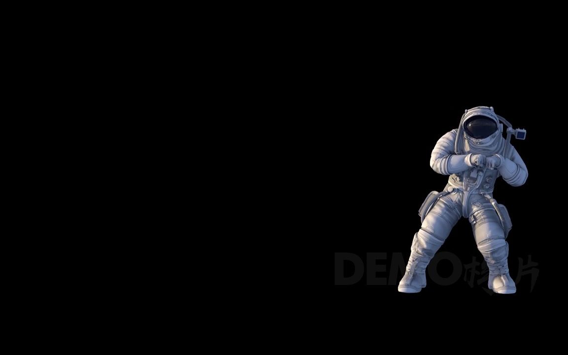 视频素材 ▏k1153 创意宇航员航天员跳舞舞蹈动画高清视频素材