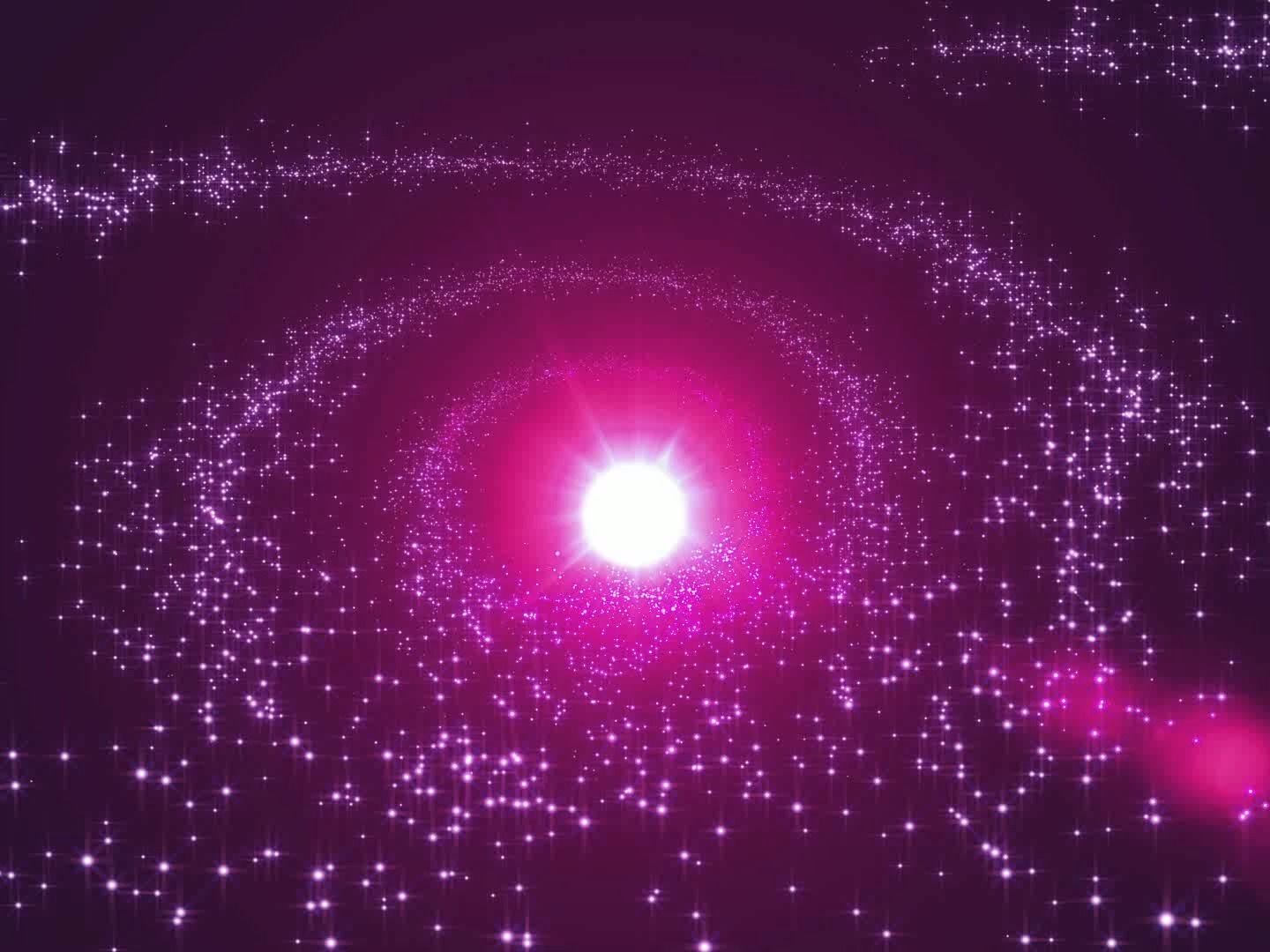 【舞台背景】1分钟星际穿越粒子星光点点 ✨ 动态唯美舞蹈背景循环素材