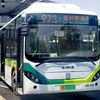 (巴士四公司)上海973路(原623路)公交交车申沃SWB6108BEV04运行随拍(蓝村路南泉路→东明路高科西路)车号:S0M