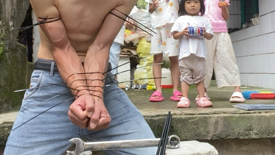 硬气功的男人