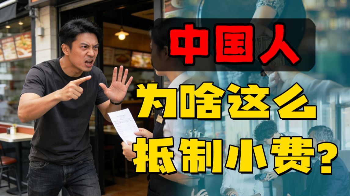 中国人为啥这么讨厌小费文化？美国小费文化，真的很恐怖！