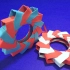 【折纸教程】超简单3D立体折纸环