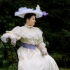 【Yuri搬运】英国爱德华时期贵妇礼服穿戴过程，高度还原，艺术学术参考