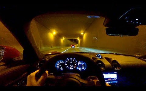 第一视角 保时捷 718 Cayman GTS [2018/2019] - 夜间驾驶 - ///Lets Drive///