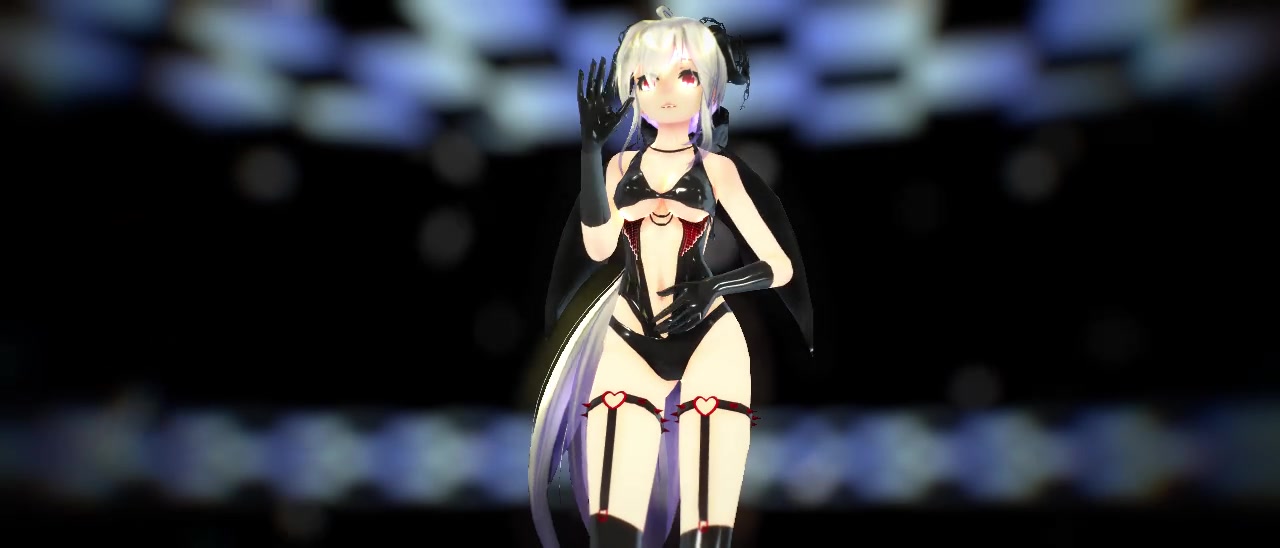 【mmd】小恶魔弱音,快和我签定契约'