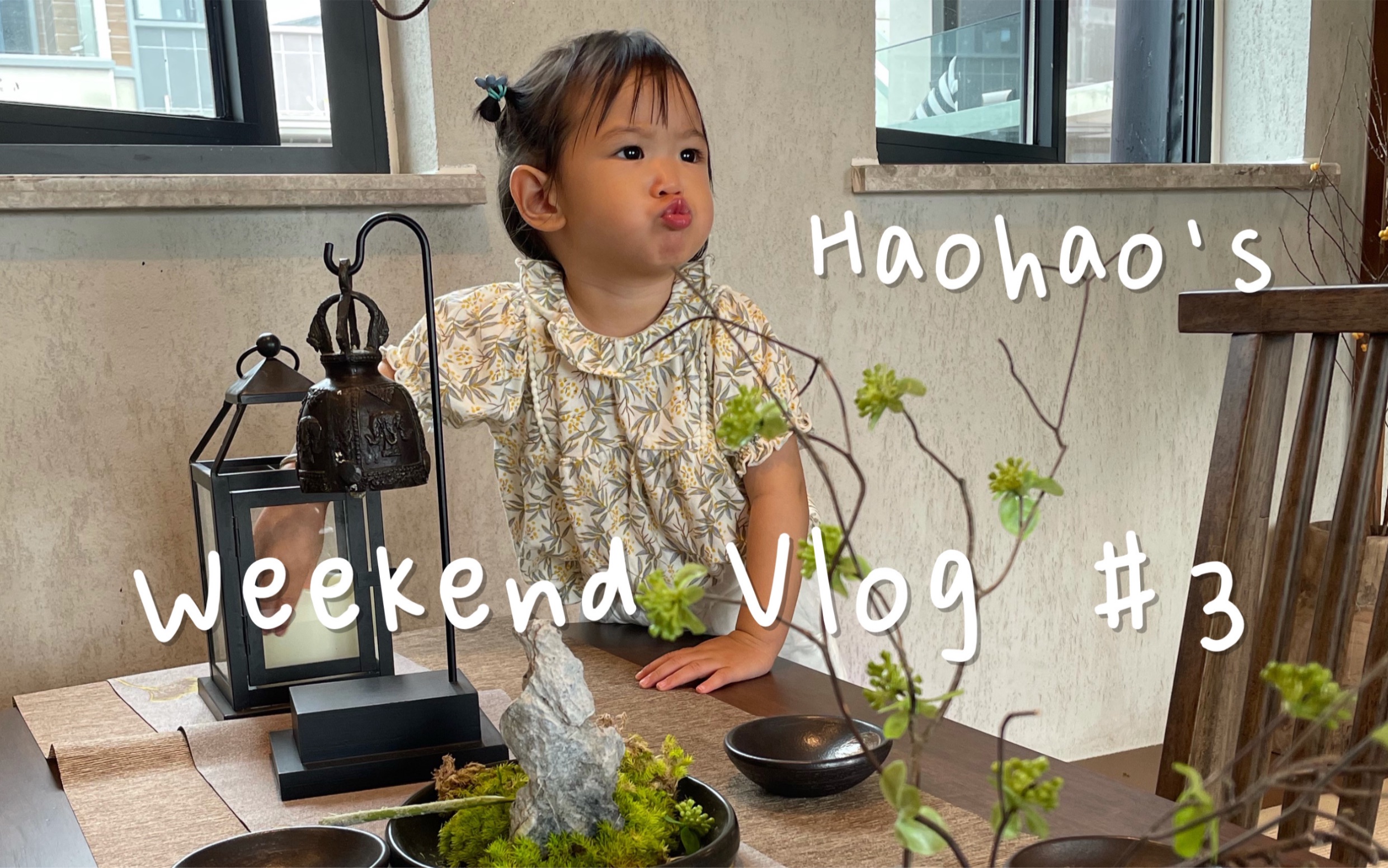 Weekend Vlog #3 | 绿地无舍 |青城山 | 给乌龟喂菜 | 小恐龙水枪 | 新玩具扭扭车